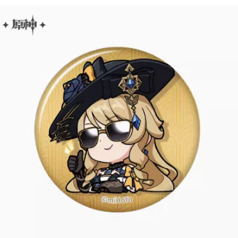 Genshin Impact Fontaine Character Chibi Badges - Image 10