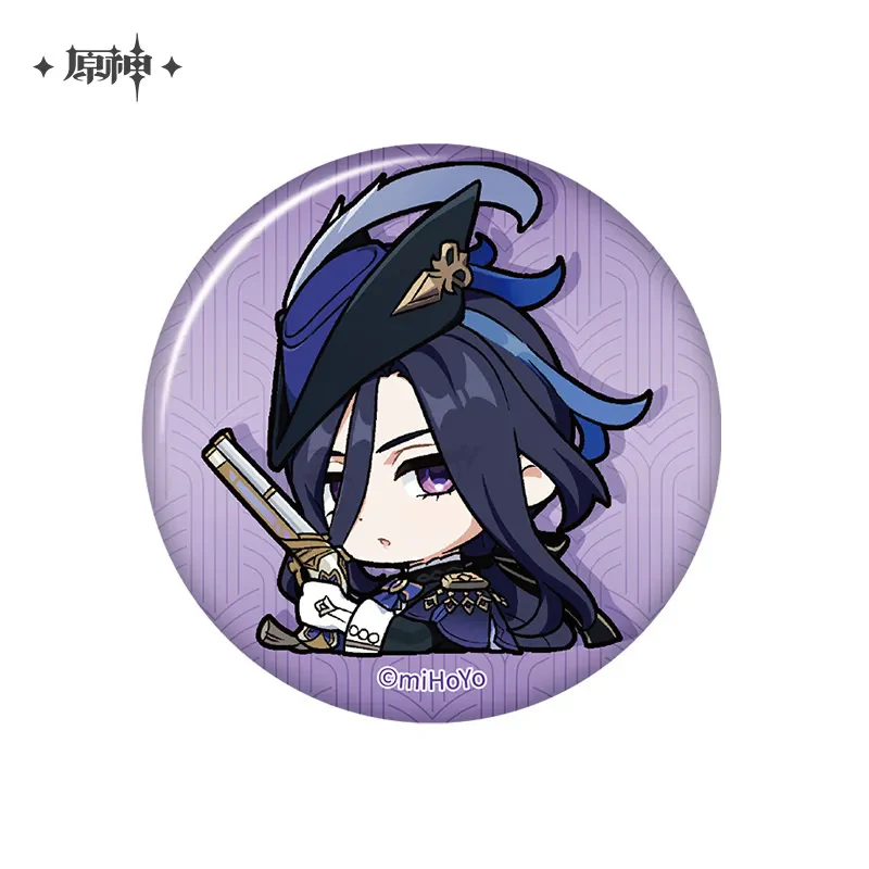 Genshin Impact Fontaine Character Chibi Badges - Image 12