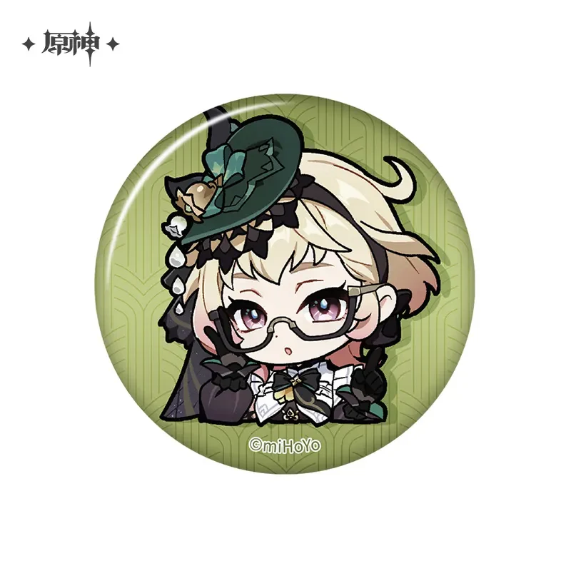 Genshin Impact Fontaine Character Chibi Badges - Image 13