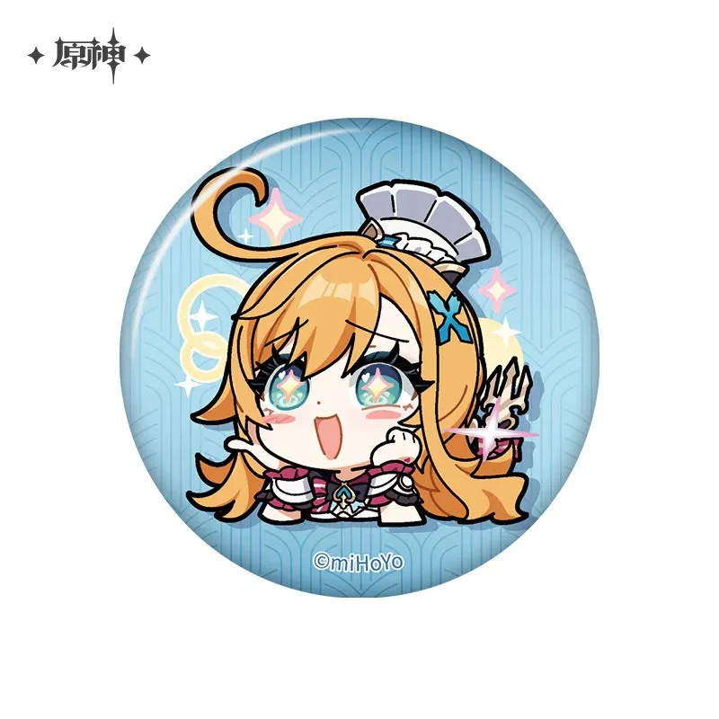 Genshin Impact Fontaine Character Chibi Badges - Image 14