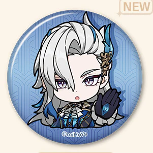 Genshin Impact Fontaine Character Chibi Badges - Image 5