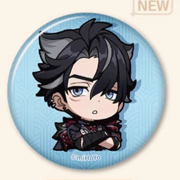 Genshin Impact Fontaine Character Chibi Badges - Image 6