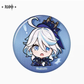 Genshin Impact Fontaine Character Chibi Badges - Image 8