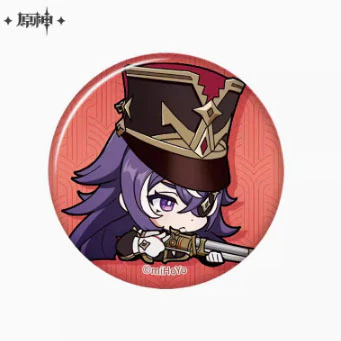Genshin Impact Fontaine Character Chibi Badges - Image 9
