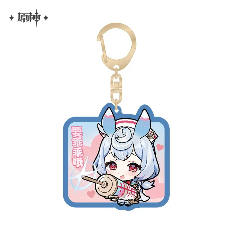 Genshin Impact Fontaine Character Chibi Keychains - Image 12