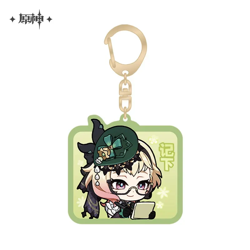 Genshin Impact Fontaine Character Chibi Keychains - Image 13