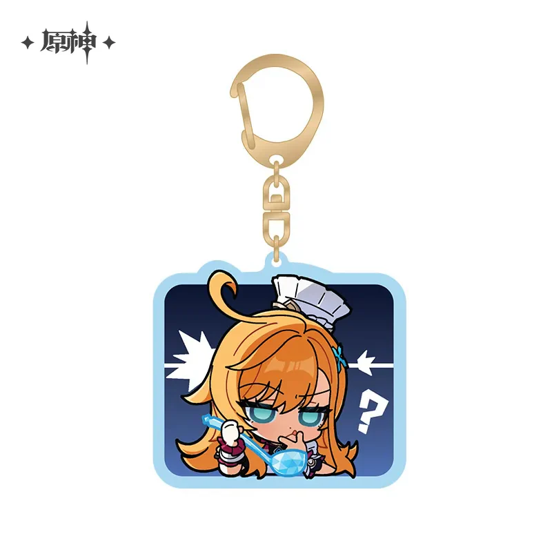 Genshin Impact Fontaine Character Chibi Keychains - Image 14