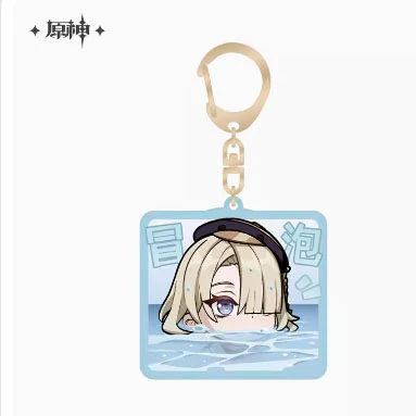 Genshin Impact Fontaine Character Chibi Keychains - Image 3