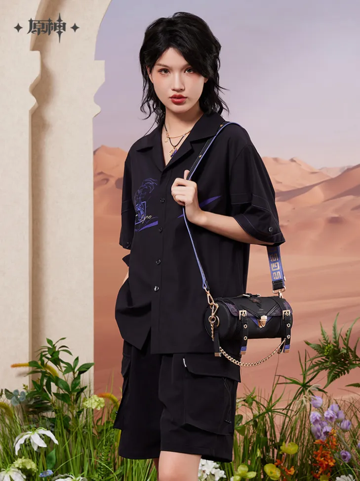 Genshin Impact - Forest and Flying Sands Series - Cyno Impression Barrel Bag - Image 3