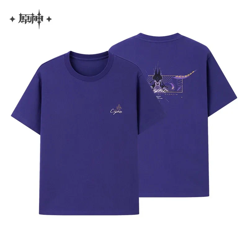 Genshin Impact - Forest and Flying Sands Series - Cyno Impression T-Shirt - Image 3