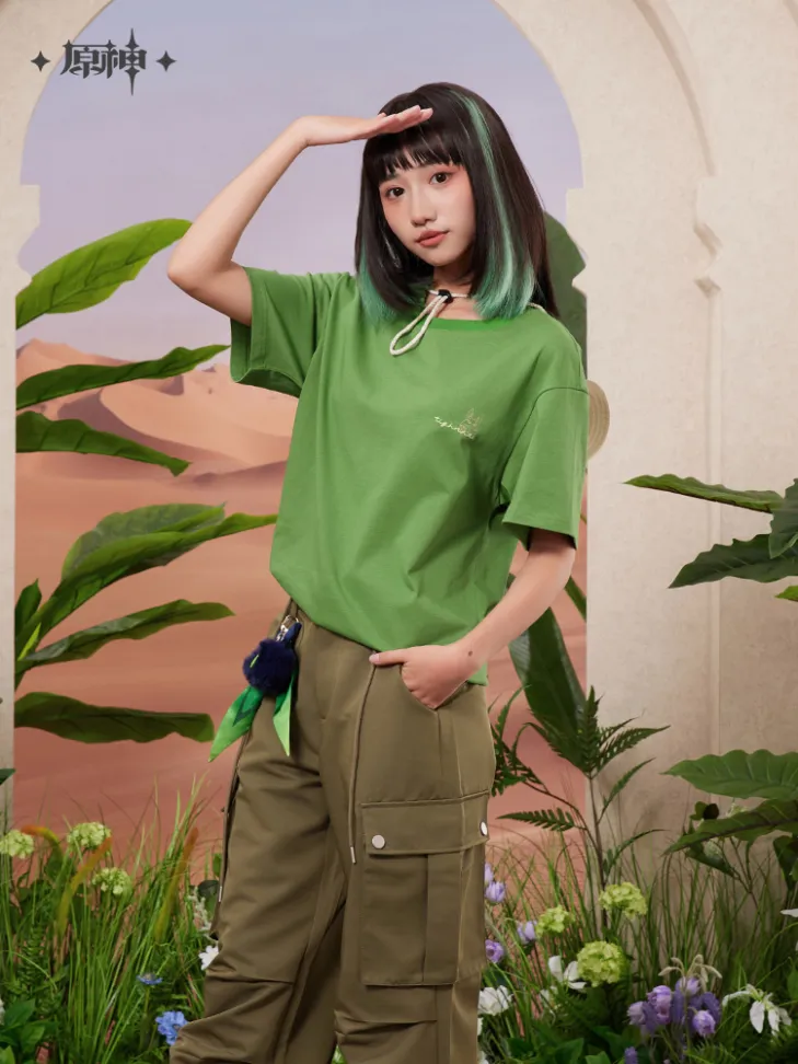 Genshin Impact - Forest and Flying Sands Series - Tighnari Impression T-Shirt - Image 6