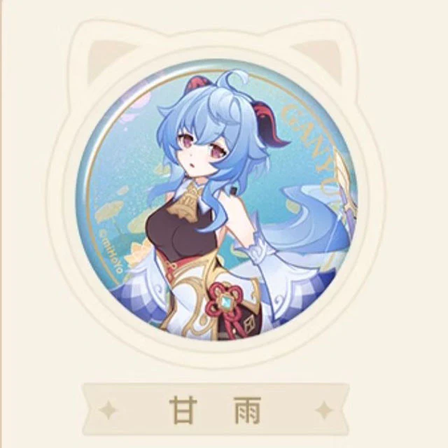 Genshin Impact - Genius Invokation TCG Character Badge - Image 44