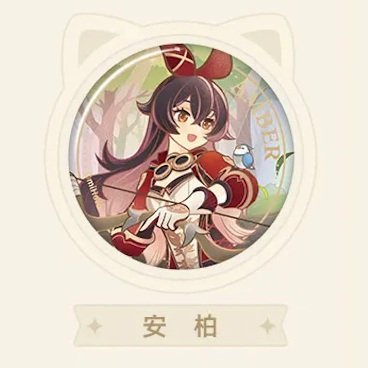 Genshin Impact - Genius Invokation TCG Character Badge - Image 46