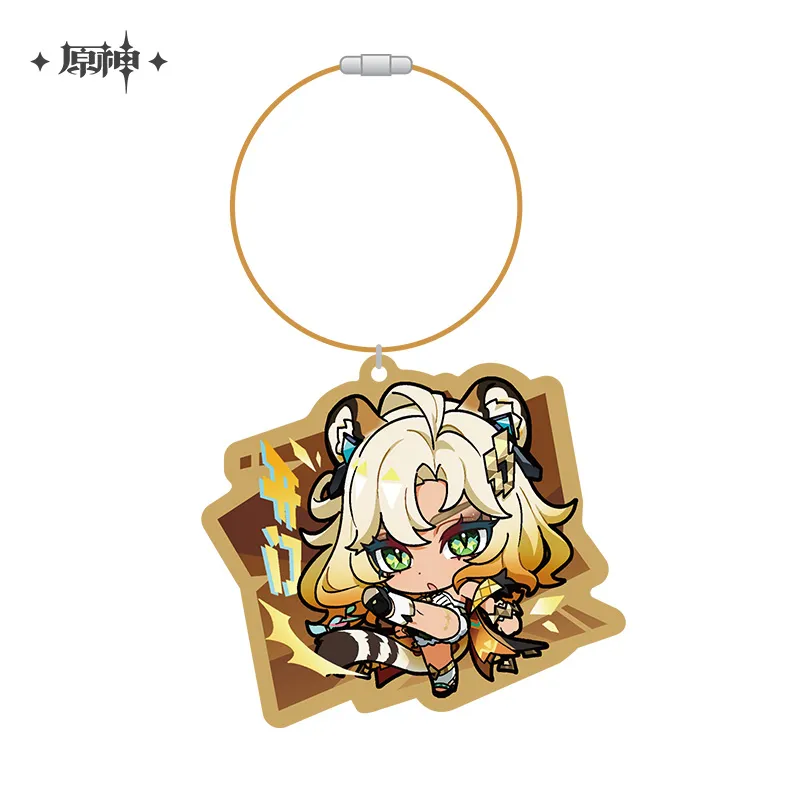 【Pre-order】Genshin Impact - Natlan Chibi Emoji Series Keychain - Image 5