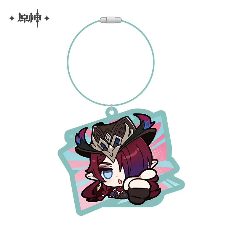 【Pre-order】Genshin Impact - Natlan Chibi Emoji Series Keychain - Image 7