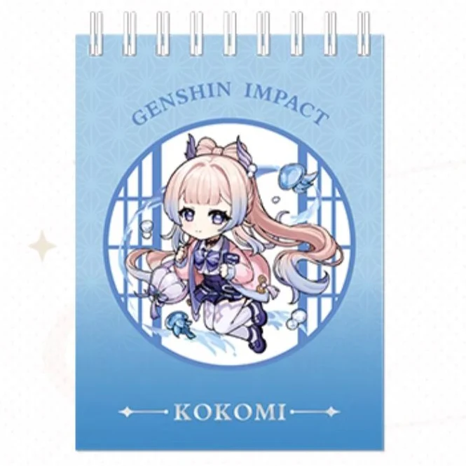 Genshin Impact - Outing Theme Series Chibi Character Coil Notebook - Image 4