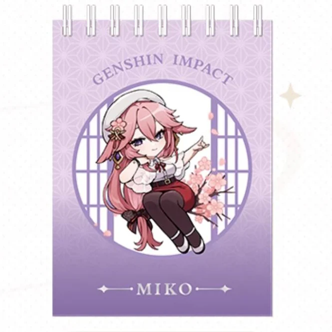 Genshin Impact - Outing Theme Series Chibi Character Coil Notebook - Image 7