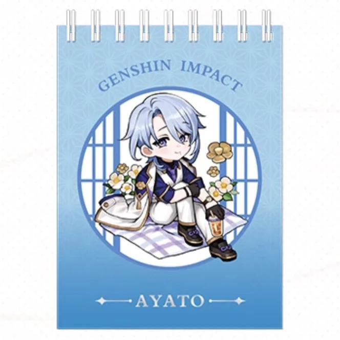 Genshin Impact - Outing Theme Series Chibi Character Coil Notebook - Image 8