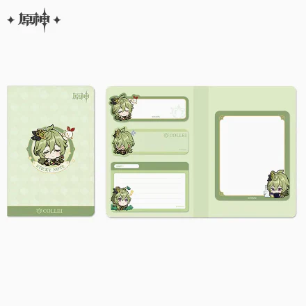 Genshin Impact Sumeru Character Chibi Notebook - Image 3