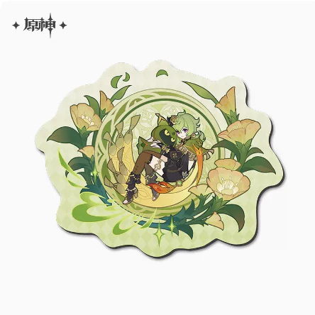 Genshin Impact - Windblume's Breath Theme Die-Cut Mouse Pad - Image 4
