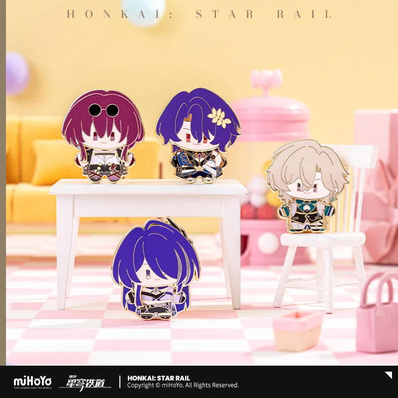 【Pre-Order】Honkai: Star Rail - Chibi Plushie Series Metal Badge - Image 4