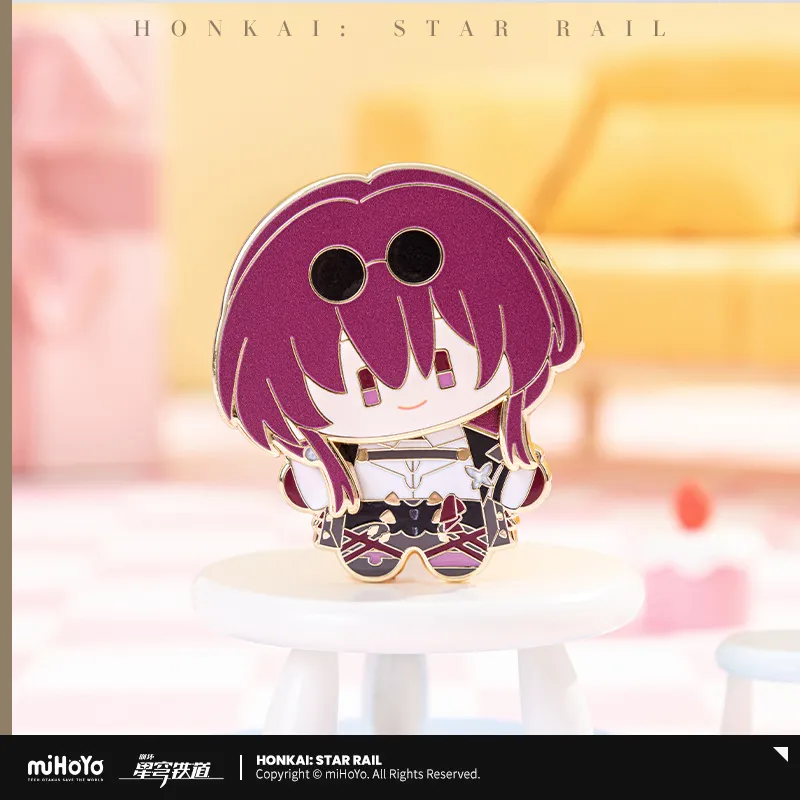 【Pre-Order】Honkai: Star Rail - Chibi Plushie Series Metal Badge - Image 6