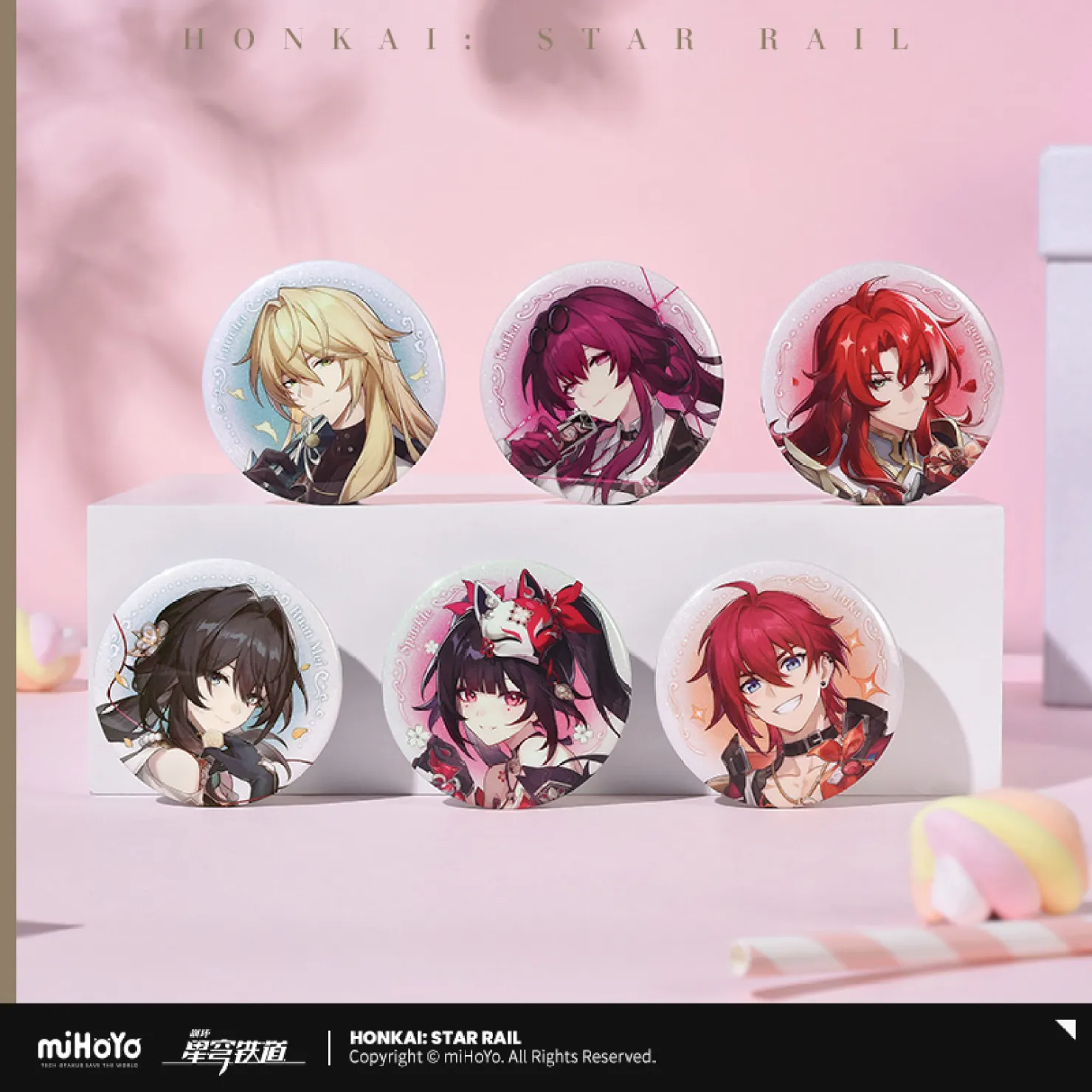 【Pre-Order】Honkai: Star Rail - Cosmic Candy House Series Badge - Image 4