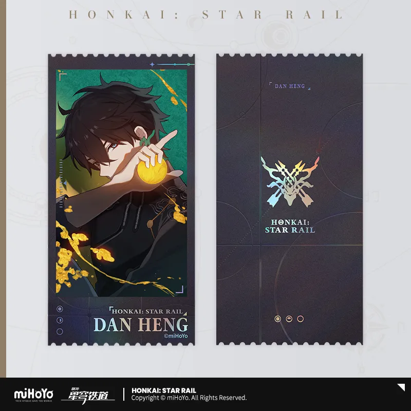 Honkai: Star Rail - Departure Countdown Series Laser Commemorative Ticket Set - Image 3