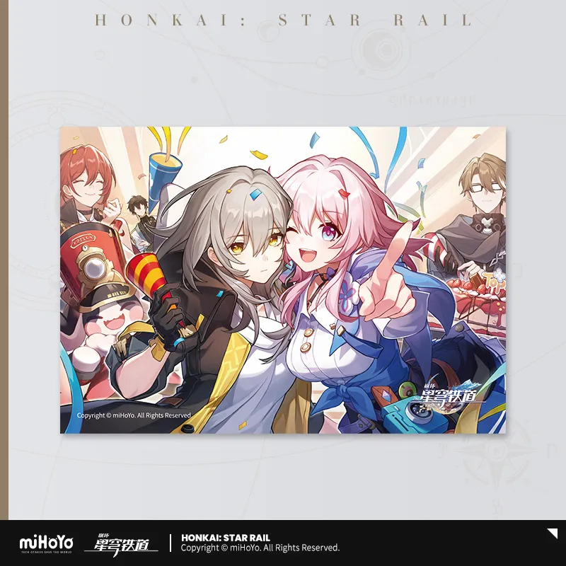 Honkai: Star Rail - Interstellar Journey Series Postcard Set - Image 3