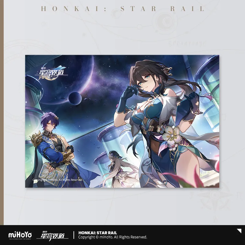 Honkai: Star Rail - Interstellar Journey Series Postcard Set - Image 4