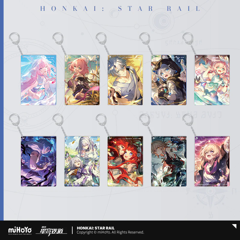 Honkai: Star Rail - Light Cone Series Acrylic Keychain - Image 3