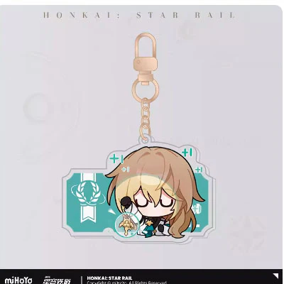 Honkai: Star Rail - Pom-Pom Gallery Acrylic Keychain - Image 7