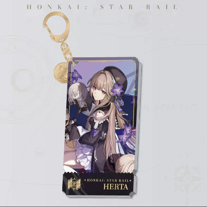 Honkai: Star Rail - Standing Design Series Keychain - The Erudition - Image 4