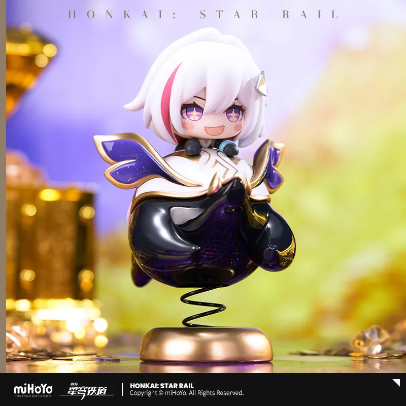 【Pre-Order】Honkai: Star Rail - Topaz and Numby Chibi Happy Shake Ornament - Image 3