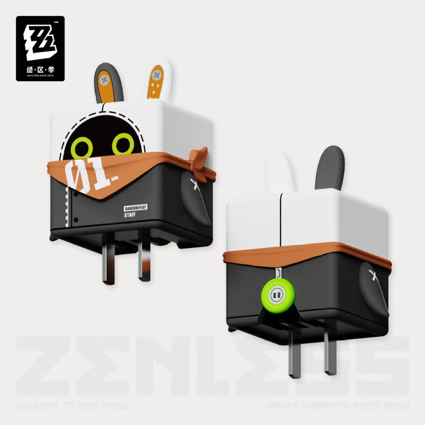 【Pre-Order】Zenless Zone Zero - Rapid Power Series: 35W GaN Bangboo Fast Charger & Sleeve - Image 5