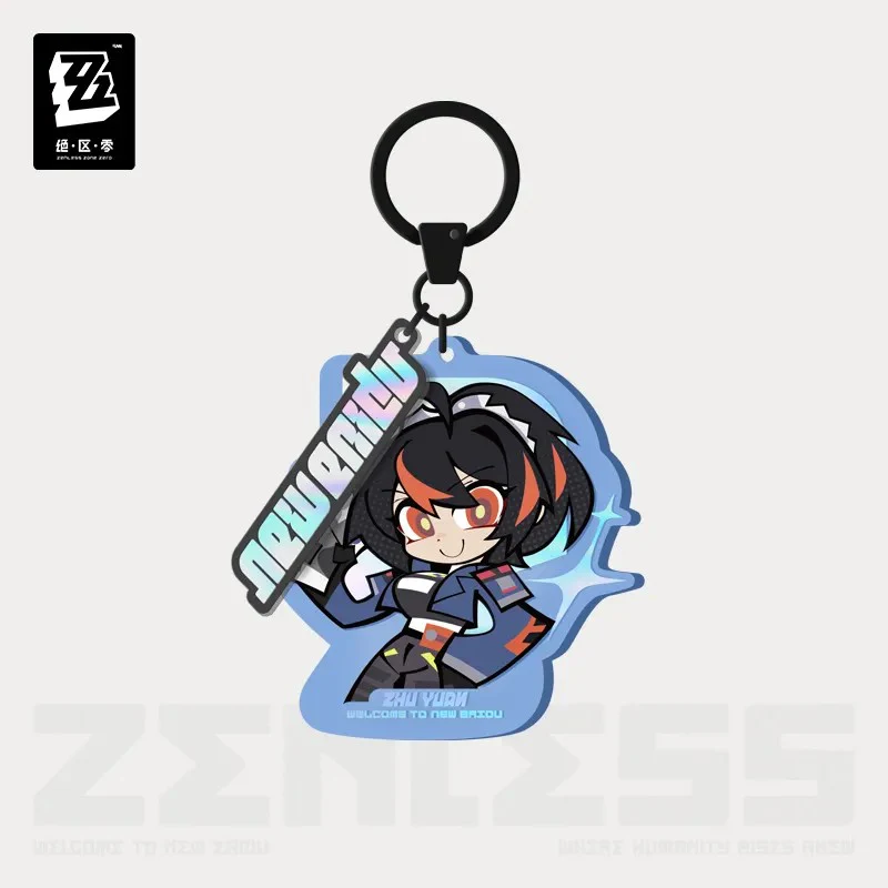 Zenless Zone Zero - New Eridu Series Chibi Acrylic Keychain: Criminal Investigation Special Response Team - Image 5