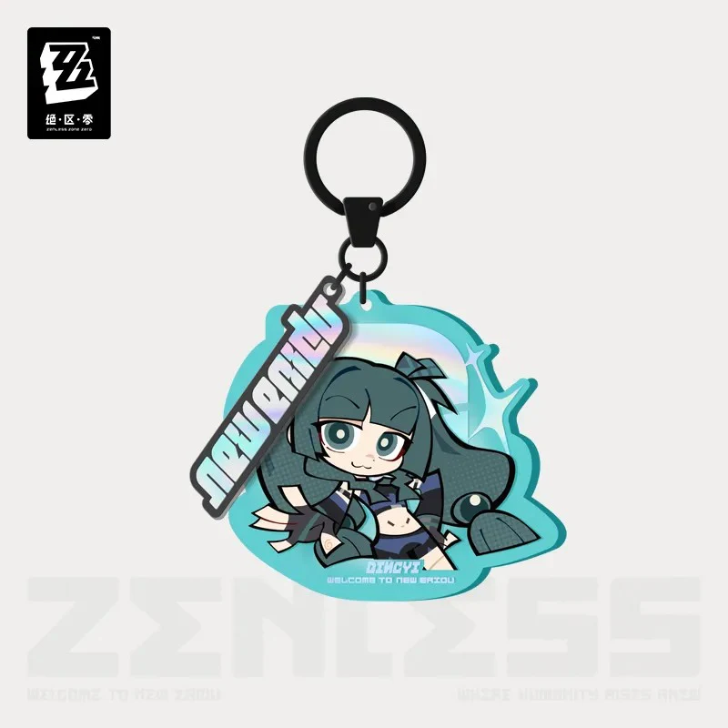 Zenless Zone Zero - New Eridu Series Chibi Acrylic Keychain: Criminal Investigation Special Response Team - Image 8