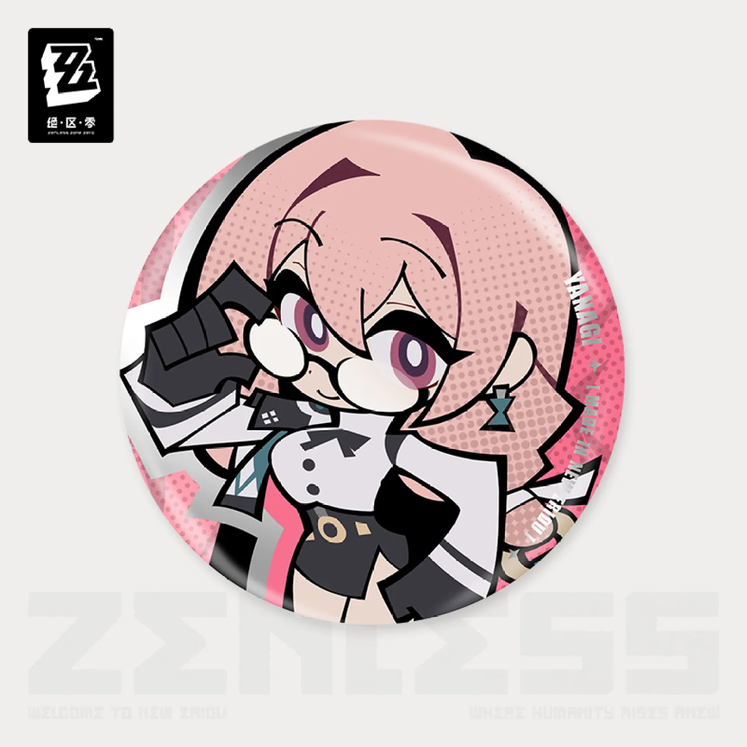 Zenless Zone Zero - New Eridu Series Chibi Tinplate Badge: Hollow Special Operations Section 6 - Image 4