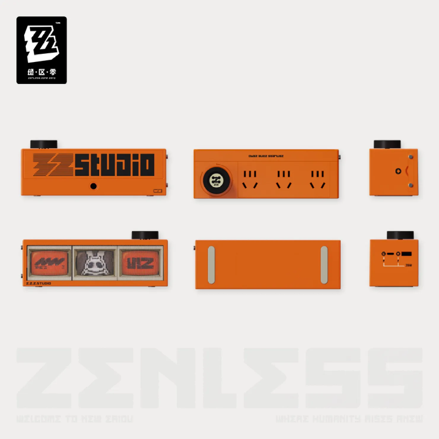 Zenless Zone Zero - Rapid Power Series: 35W GaN Bangboo Fast Charger & Sleeve36W GaN Multi-Purpose Desktop Socket - Image 3