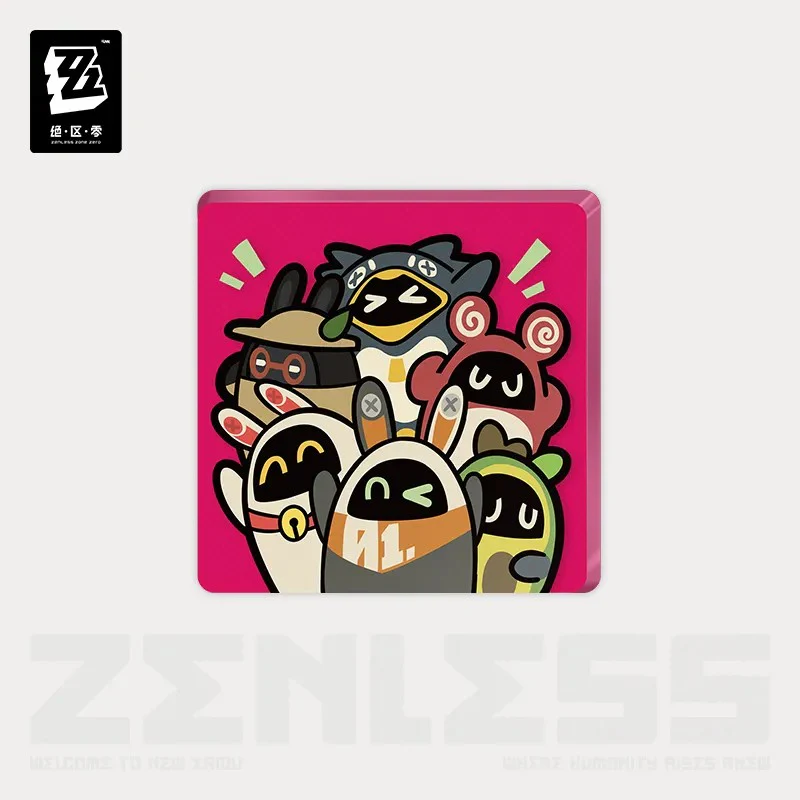 Zenless Zone Zero - En Nah, Enn Ennen! Series Bangboo Acrylic Fridge Magnet - Image 6