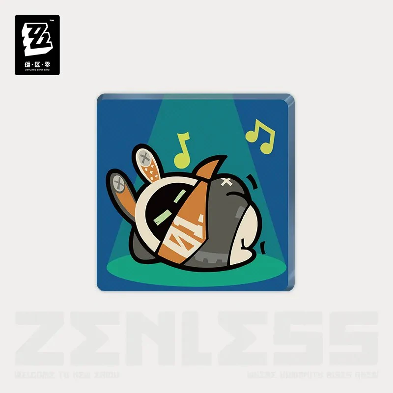 Zenless Zone Zero - En Nah, Enn Ennen! Series Bangboo Acrylic Fridge Magnet - Image 9