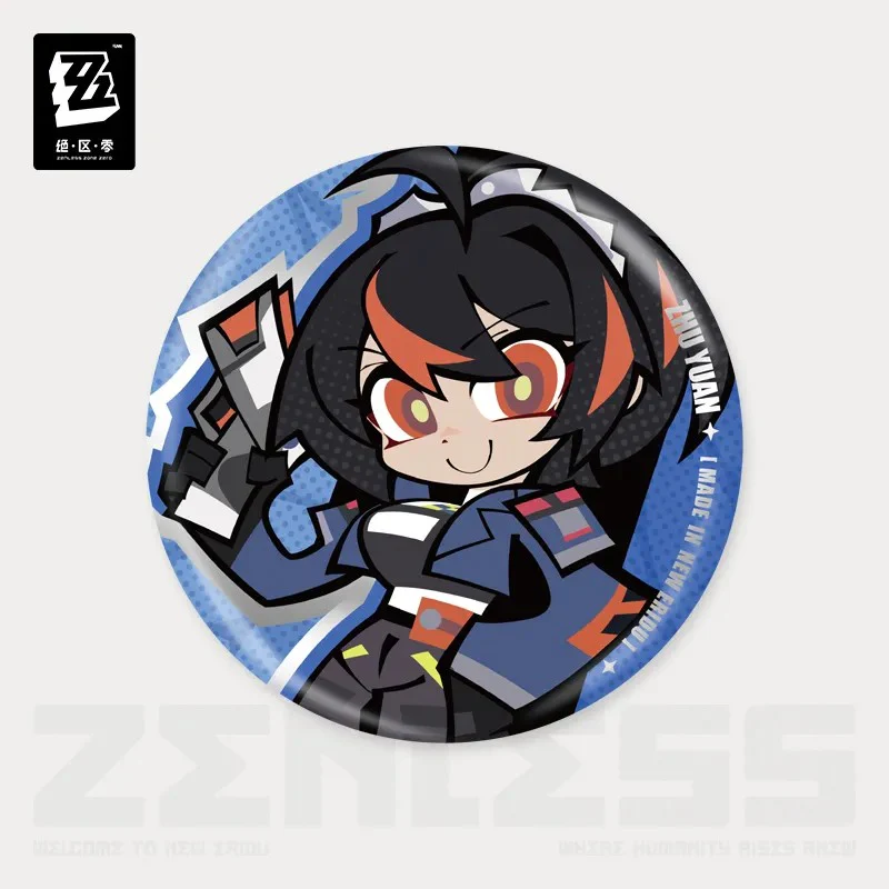 Zenless Zone Zero - New Eridu Series Chibi Tinplate Badge: Criminal Investigation Special Response Team - Image 6