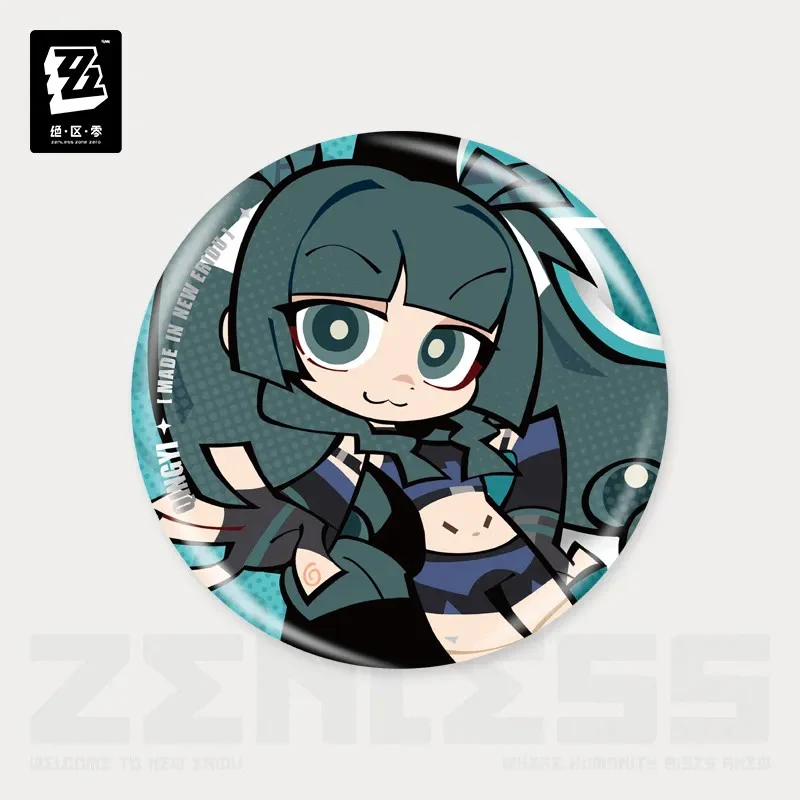 Zenless Zone Zero - New Eridu Series Chibi Tinplate Badge: Criminal Investigation Special Response Team - Image 7