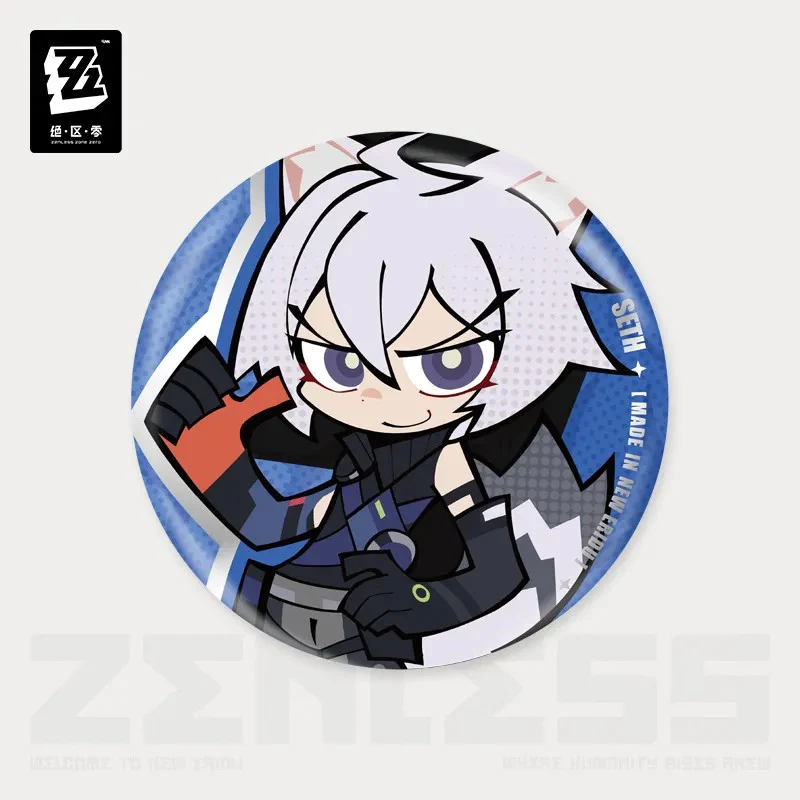 Zenless Zone Zero - New Eridu Series Chibi Tinplate Badge: Criminal Investigation Special Response Team - Image 8