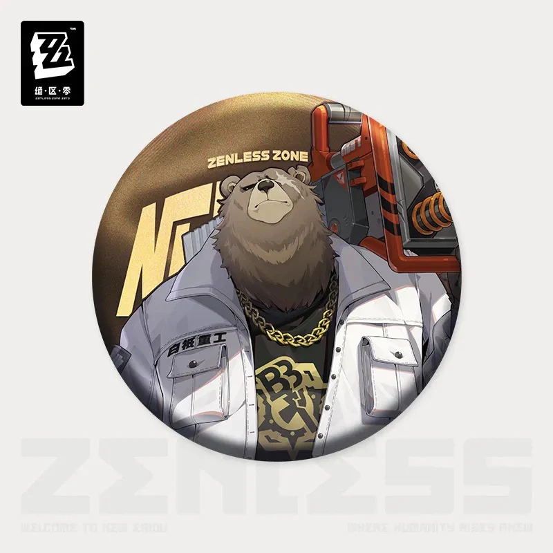 Zenless Zone Zero - Standing Design Series Badge : Belobog Heavy Industries - Image 4